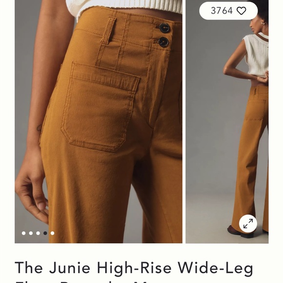The junie flare pants Maeve - Picture 3 of 8